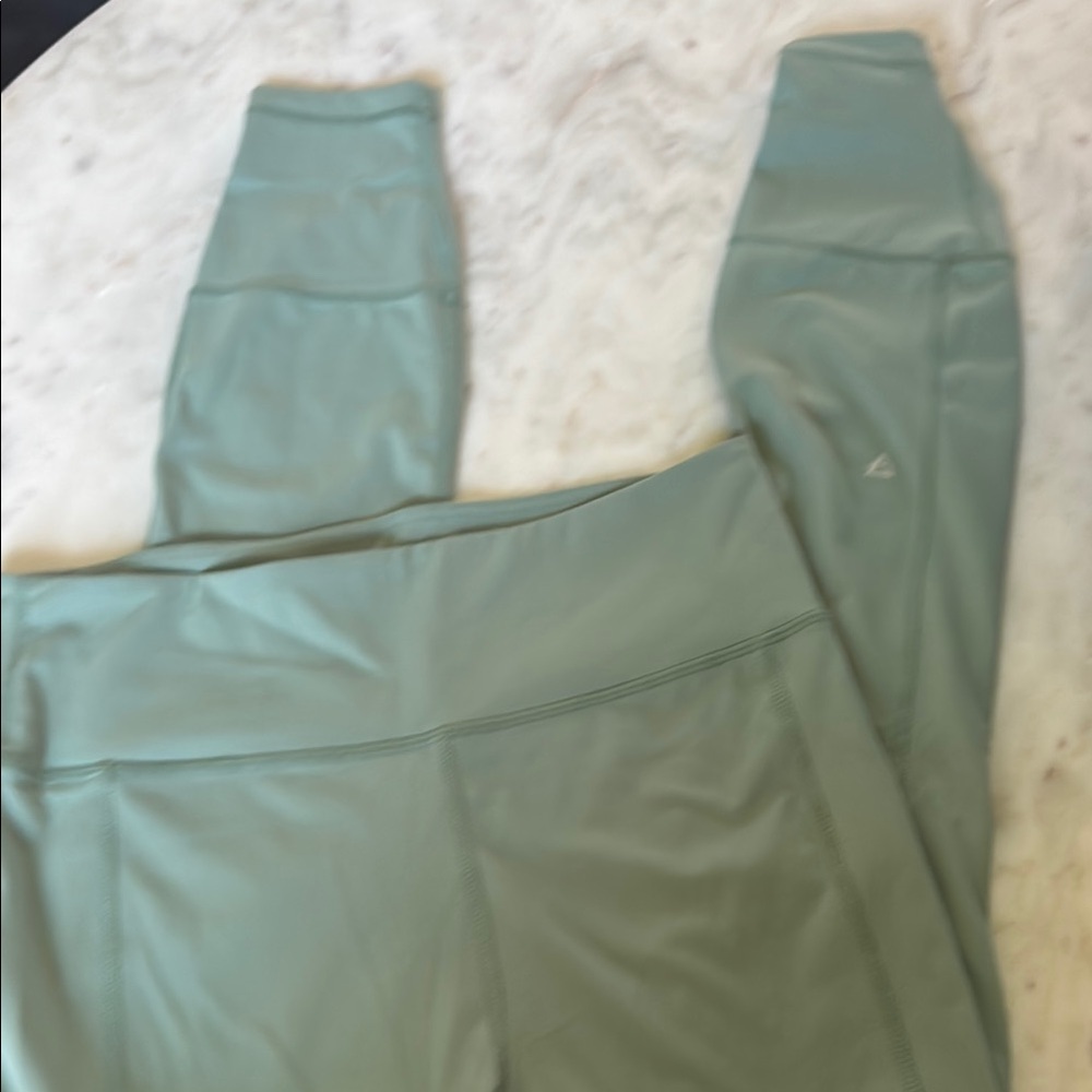 Green Athletic Leggings